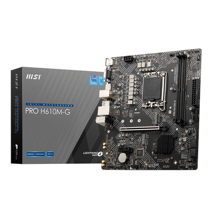 Mother MSI PRO H610M-G DDR5 1700 (12va/13va/14va Gen)