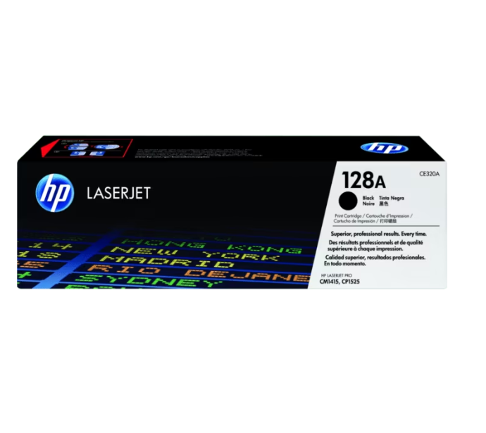 CE320A HP 128A LaserJet Pro CP1525/CM1415 Blk Crtg