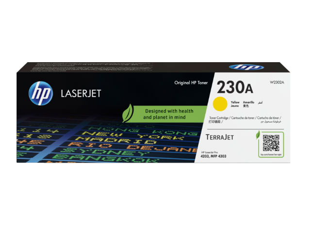 W2302A HP 230A Yellow Original LaserJet Toner Cartridge