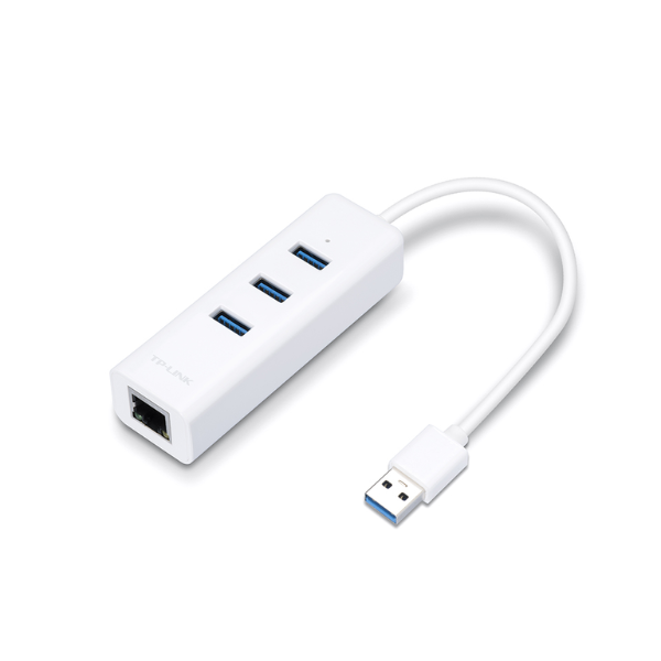 UE330 Adap USB 3.0 a Ethernet Gigabit RJ45 + Minihub