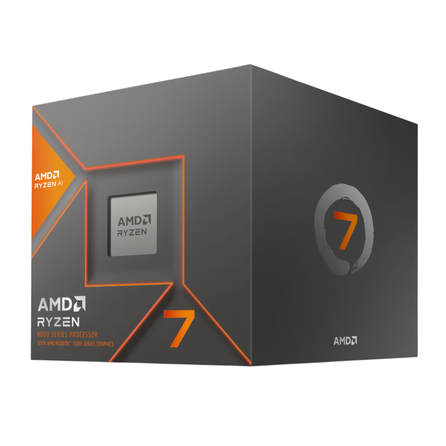 Proces. AMD Ryzen 7 8700G AM5 CON VIDEO CON COOLER